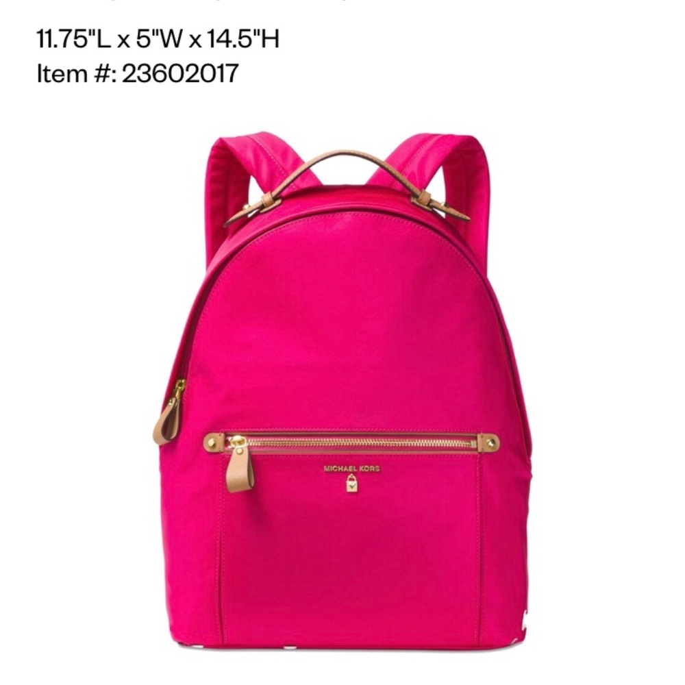 Michael Kors Kelcey Pink Nylon